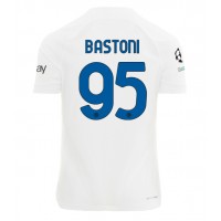 Billiga Inter Milan Alessandro Bastoni #95 Borta fotbollskläder 2023-24 Kortärmad